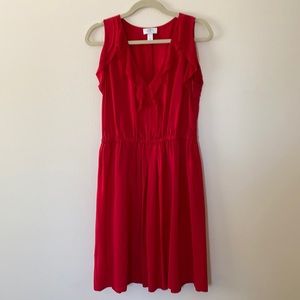 Ann Taylor LOFT Red Dress - Size 10